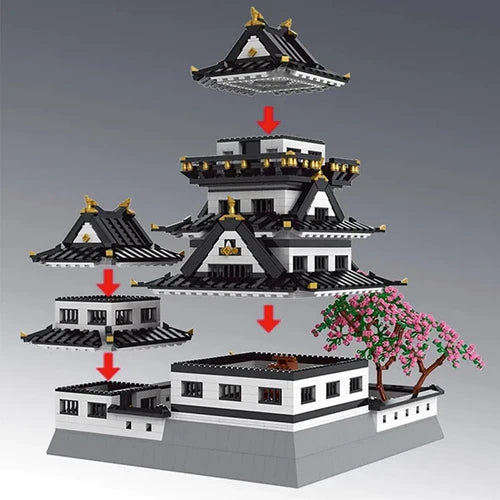 Himeji Castle | 3086pcs - WorldsBricks