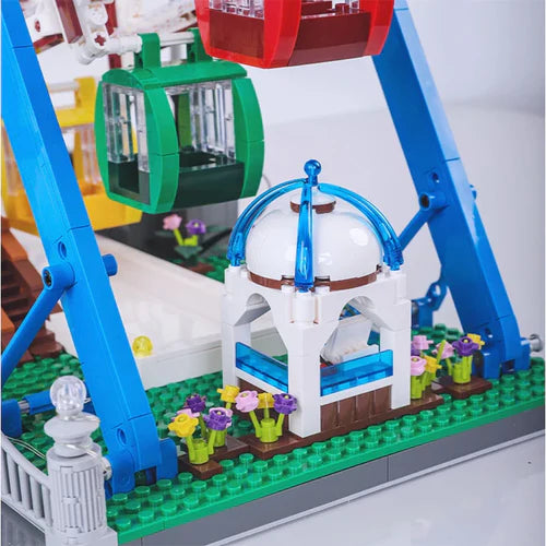 Motorised Ferris Wheel | 3835pcs - WorldsBricks