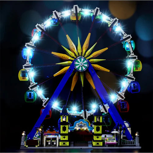 Motorised Ferris Wheel | 3835pcs - WorldsBricks