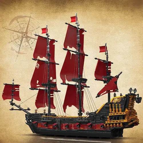 18th Century Pirate Ship | 3138pcs - WorldsBricks