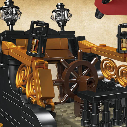 18th Century Pirate Ship | 3138pcs - WorldsBricks