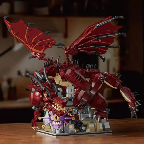 Red Dragon | 1858pcs - WorldsBricks