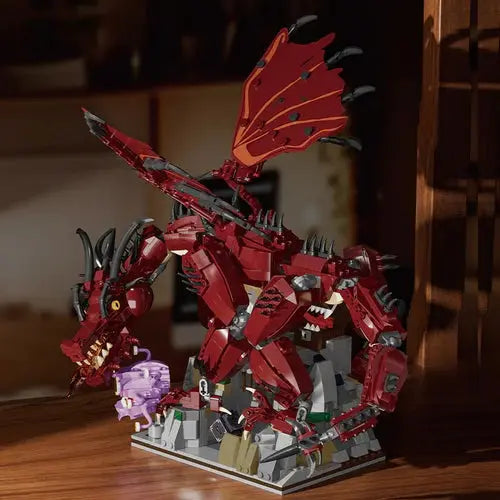Red Dragon | 1858pcs - WorldsBricks