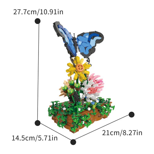 Butterfly Garden | 688pcs - WorldsBricks