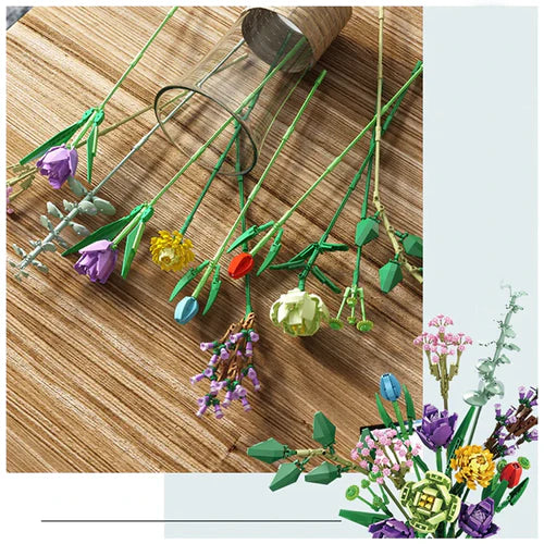 Flower Bouquet | 999pcs - WorldsBricks