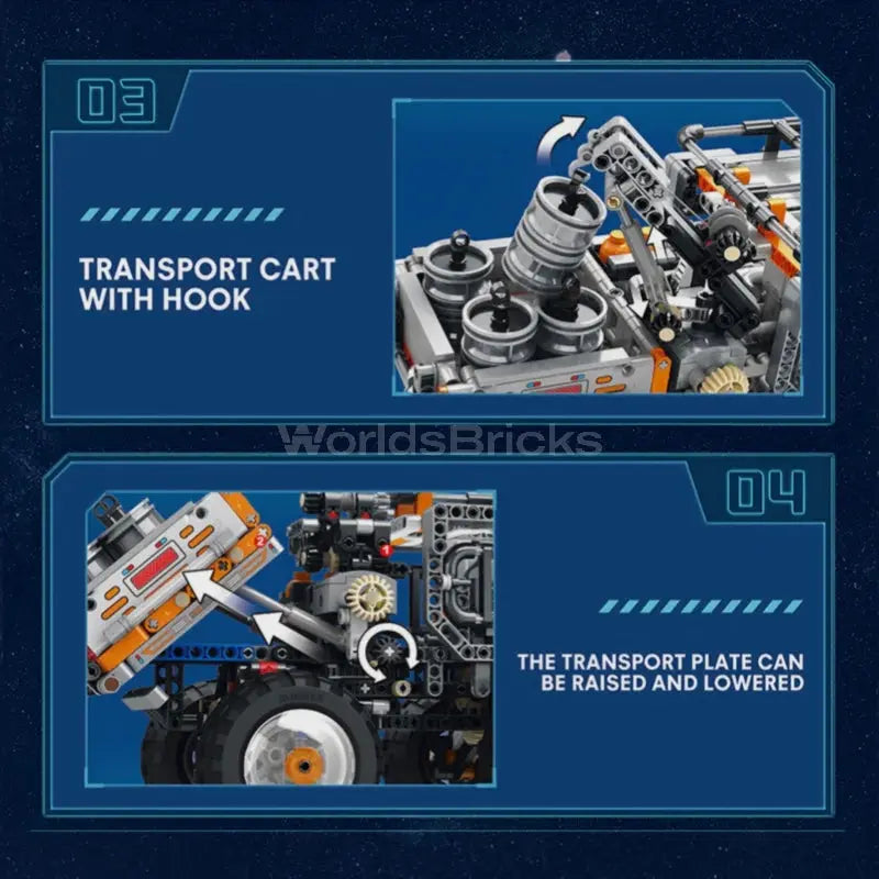 Intergalactic Armored Transporter | 1760pcs