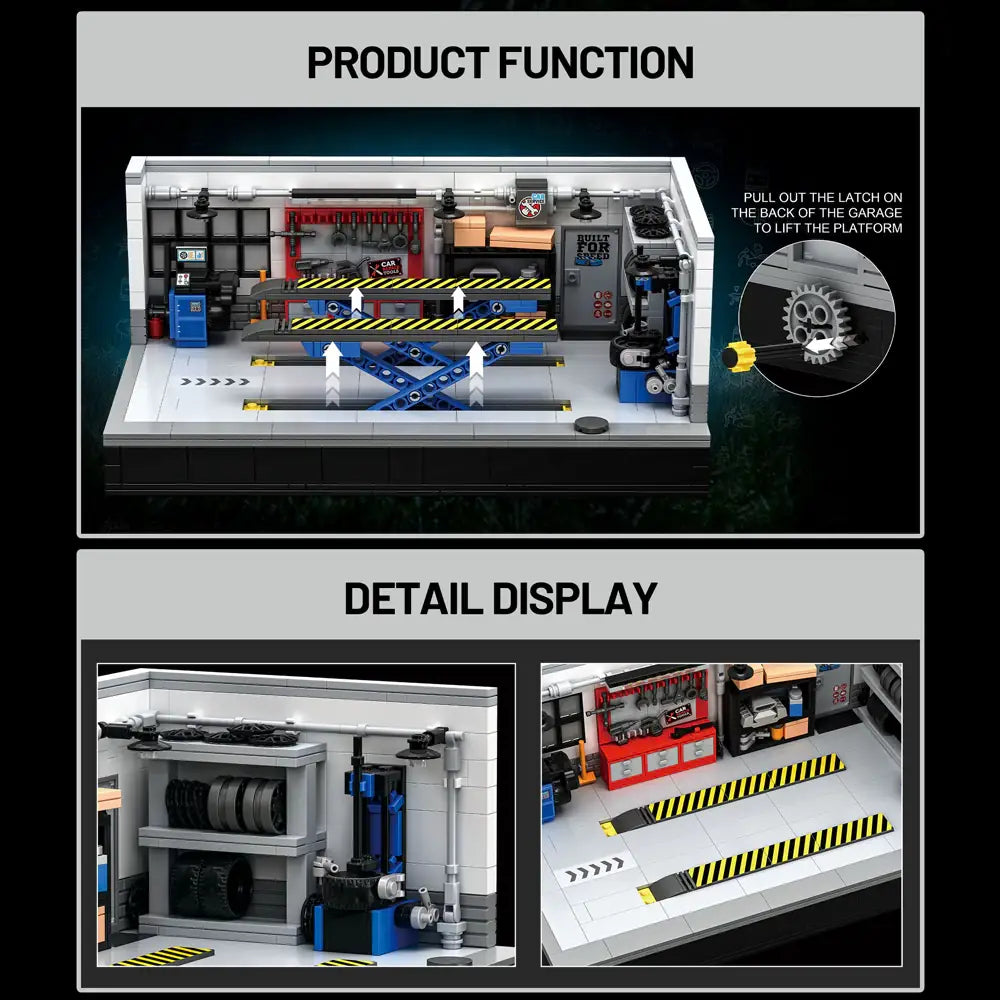 Liftable garage - WorldsBricks