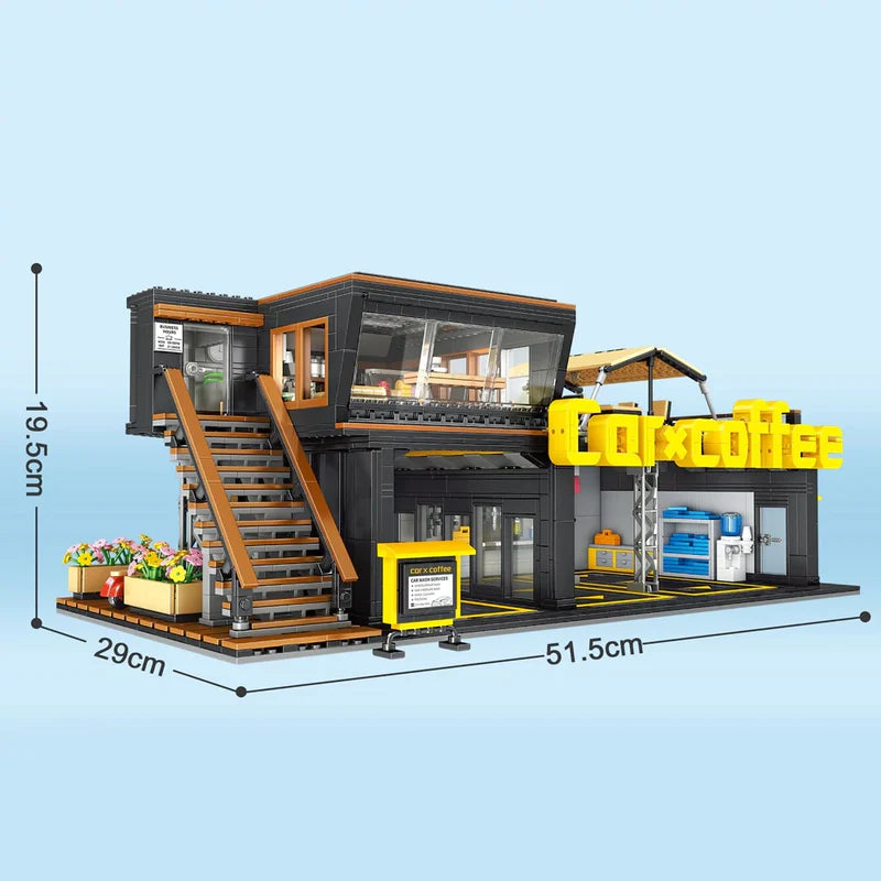 Coffee Car Club | 2498pcs - WorldsBricks