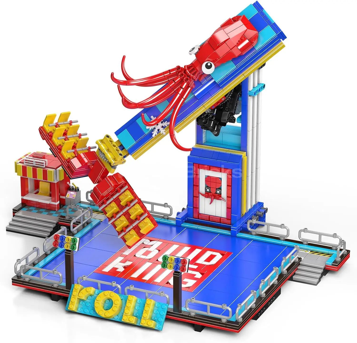 Octopus Spin Ride | 1668pcs