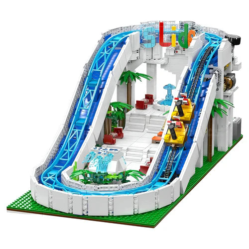 Motorised Water Slide | 2088pcs - WorldsBricks