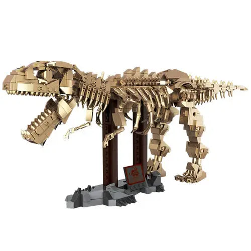 Gold Edition T-Rex | 864pcs - WorldsBricks
