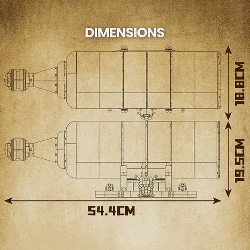 Ship In A Bottle | 2208pcs - WorldsBricks
