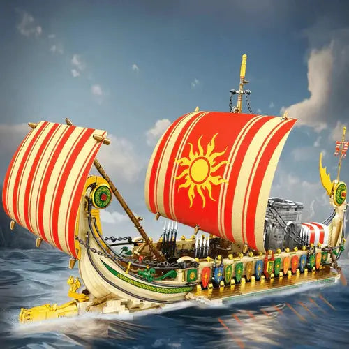 Greek Warship | 2982pcs - WorldsBricks
