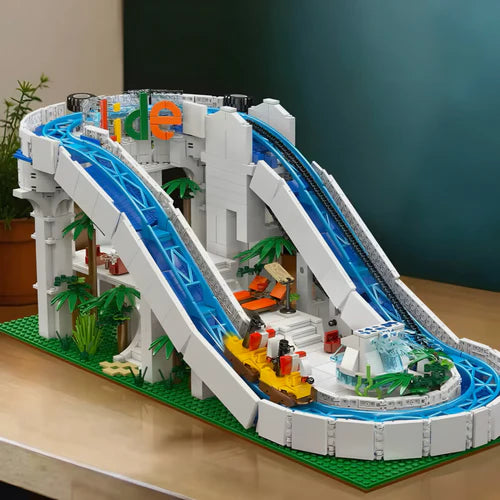 Motorised Water Slide | 2088pcs - WorldsBricks
