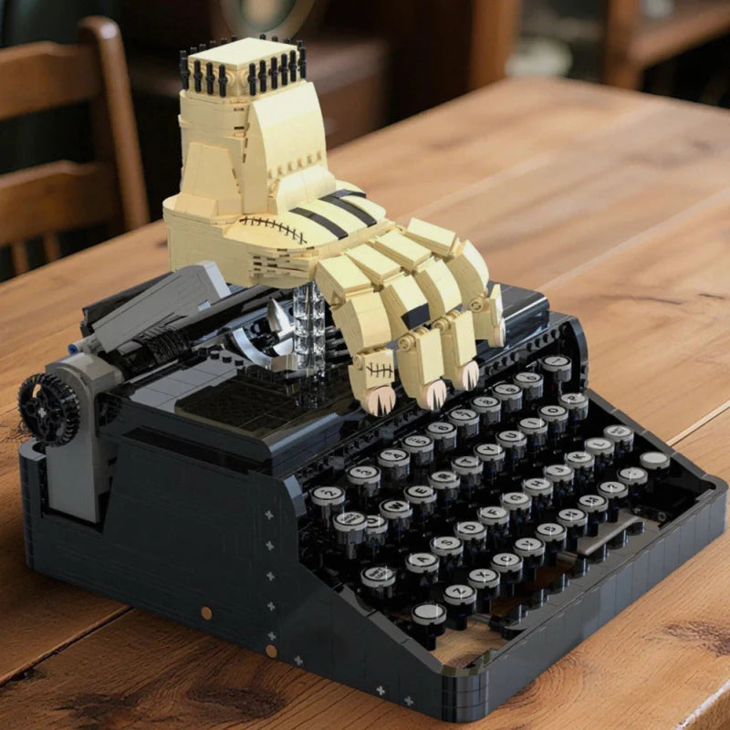 Typewriter & Skull Hand | 2334pcs