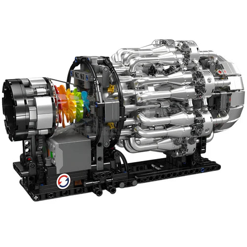 Motorised Turbojet Engine | 1214pcs - WorldsBricks