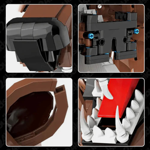 Bear Head | 1006pcs - WorldsBricks