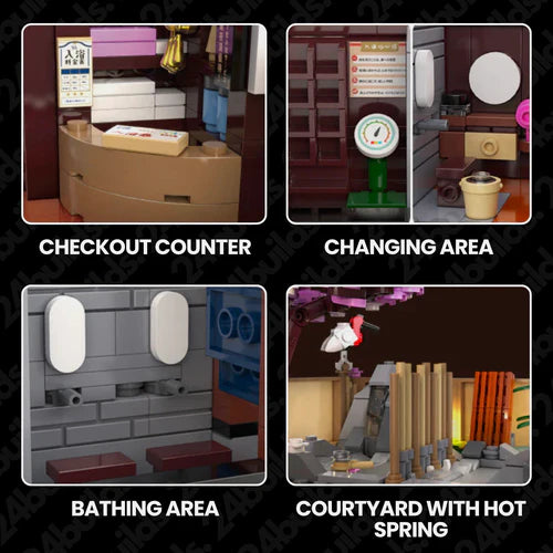 Japanese Sento | 1250pcs - WorldsBricks