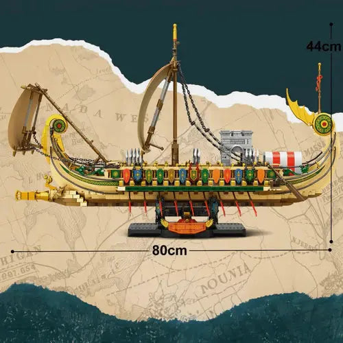 Greek Warship | 2982pcs - WorldsBricks