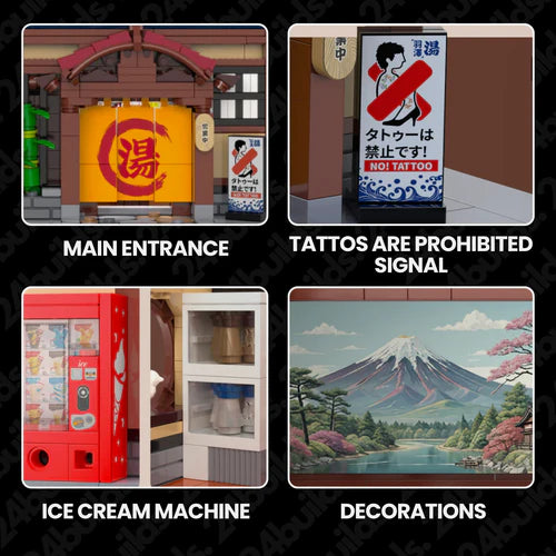 Japanese Sento | 1250pcs - WorldsBricks