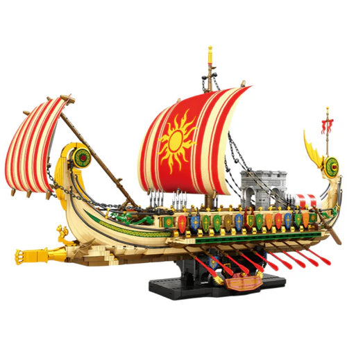 Greek Warship | 2982pcs - WorldsBricks