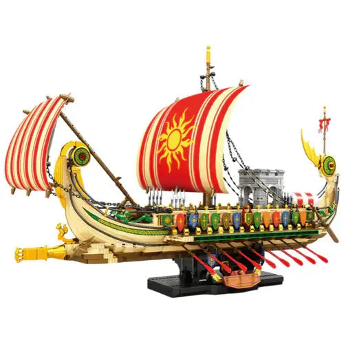 Greek Warship | 2982pcs - WorldsBricks