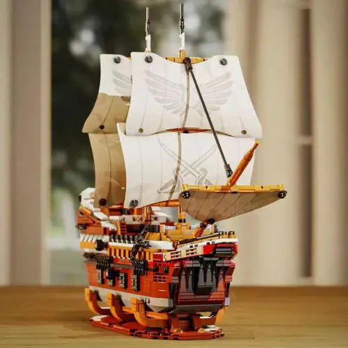 Mayflower Pirate Ship | 2076pcs - WorldsBricks