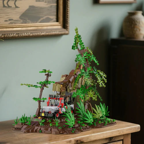 T-Rex vs Off-Roader | 1556pcs - WorldsBricks