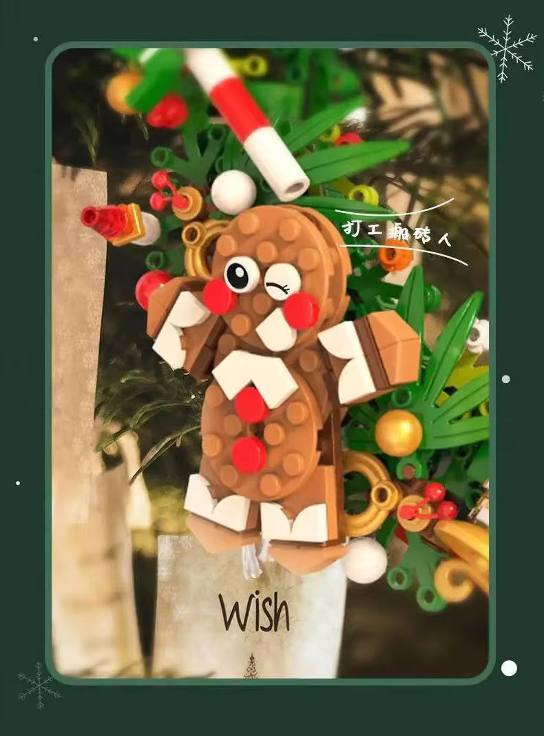 Festive Christmas Wreath 🎄 - WorldsBricks