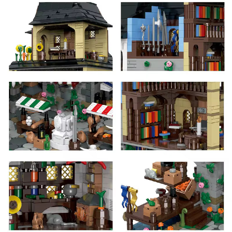 The Medieval Town - WorldsBricks
