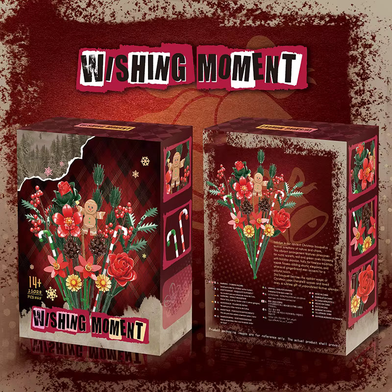 Gingerbread Holiday Bouquet | 865pcs - WorldsBricks