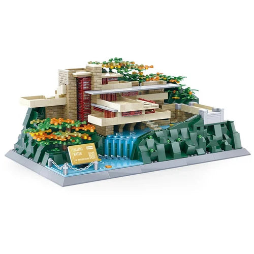 Fallingwater Villa | 1218pcs - WorldsBricks
