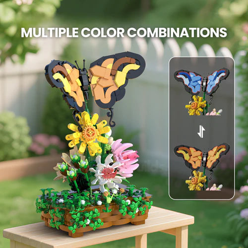 Butterfly Garden | 688pcs - WorldsBricks