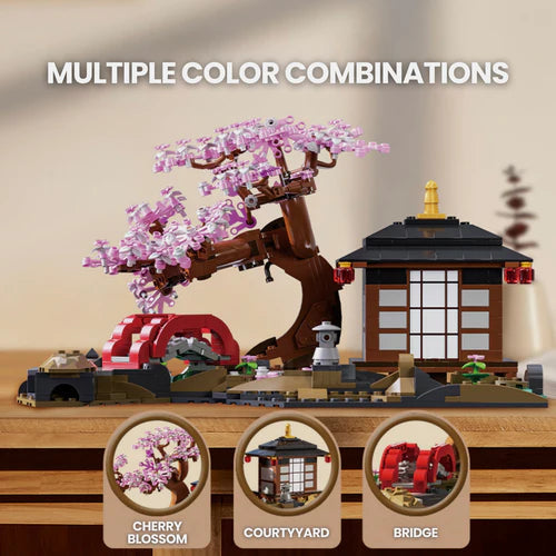 Cherry Blossom Garden | 924pcs - WorldsBricks
