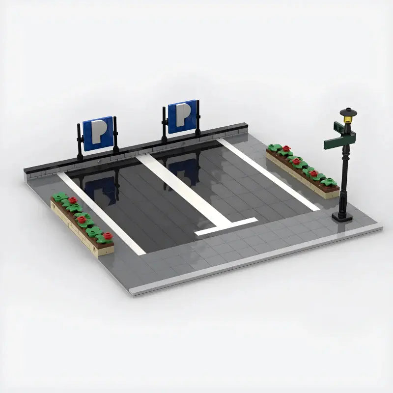Worldsbricks® Public parking - WorldsBricks