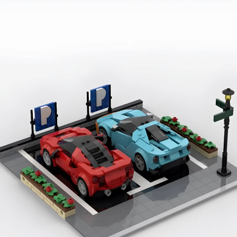 Worldsbricks® Public parking - WorldsBricks