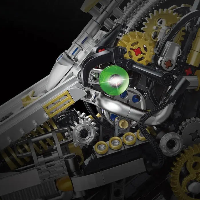 Cyber Pterosaurs Head | 894pcs - WorldsBricks