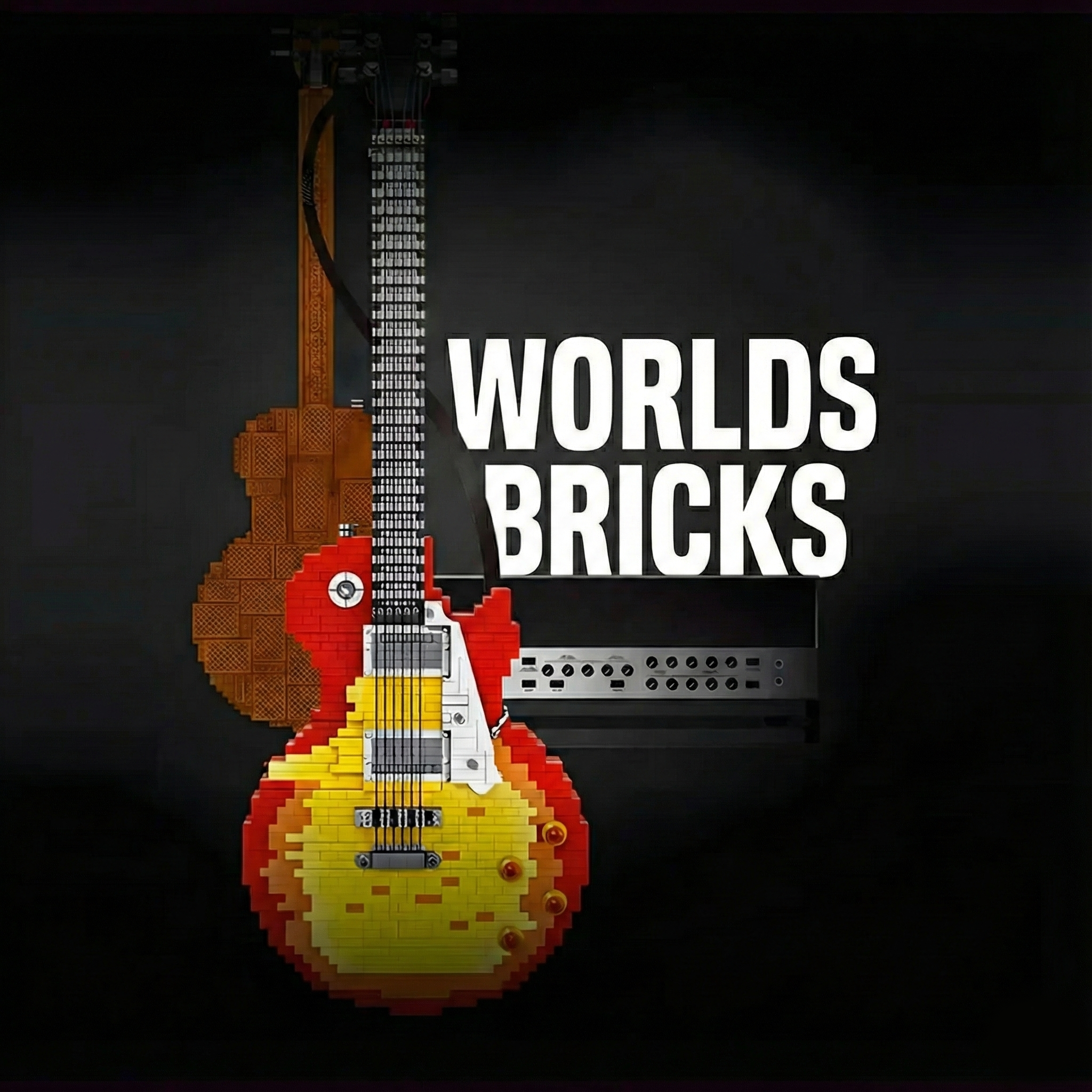 1:1 Scale Electric Guitar | 2502pcs