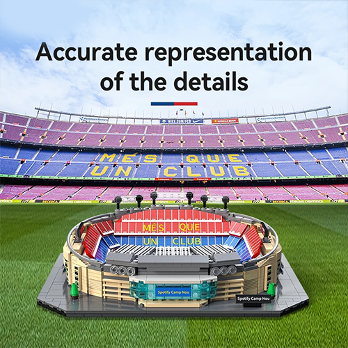 Camp Nou Barcelona FC | 728pcs - WorldsBricks