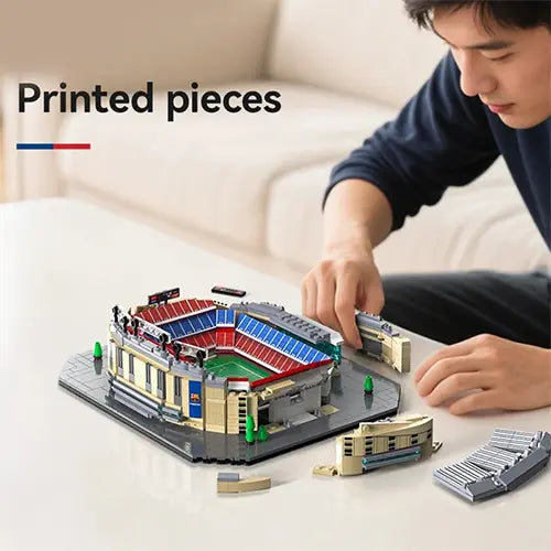 Camp Nou Barcelona FC | 728pcs - WorldsBricks