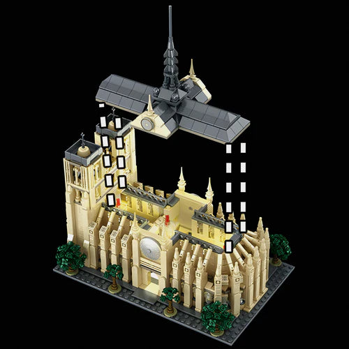 Notre Dame Cathedral | 1758pcs - WorldsBricks