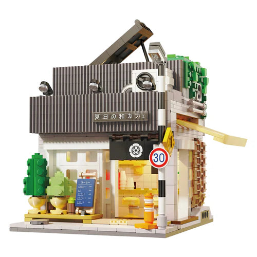 Japanese Summer Coffee House | 1118pcs - WorldsBricks