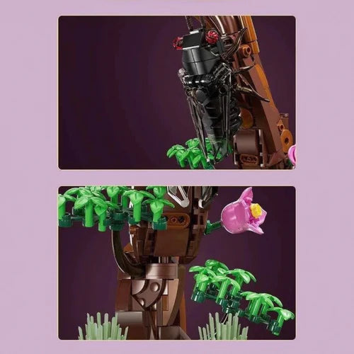 Cicada on Branch | 418pcs - WorldsBricks