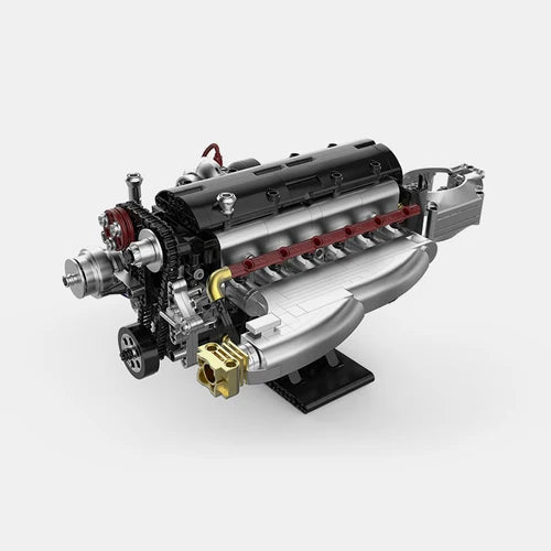 2JZ Engine | 1078pcs - WorldsBricks