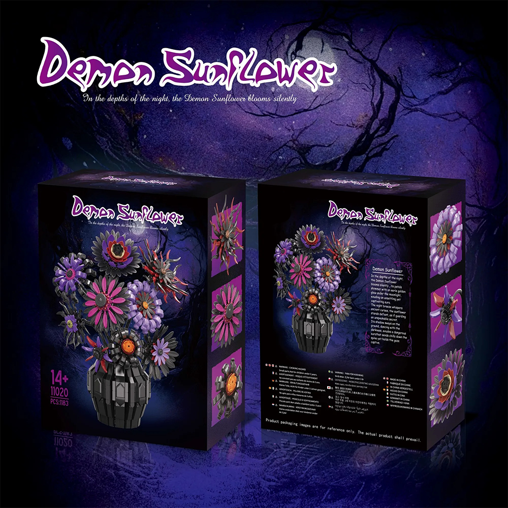Demon Sunflower  | 1183pcs