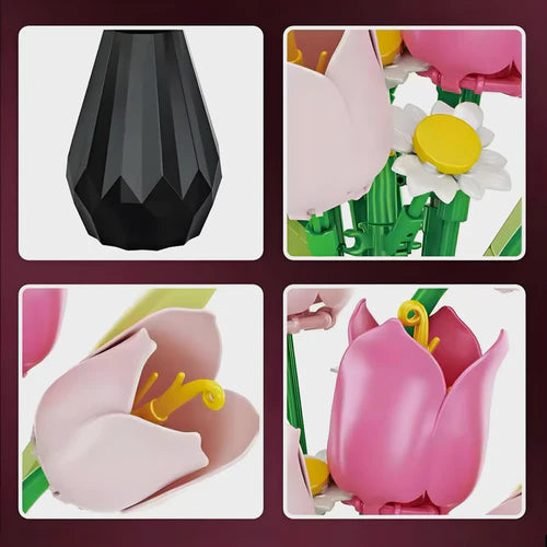 Tulips | 228pcs - WorldsBricks