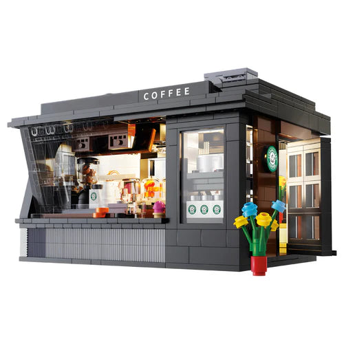 Street Coffee House | 770pcs - WorldsBricks