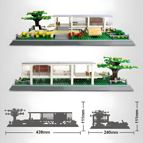 Farnsworth House | 664pcs - WorldsBricks