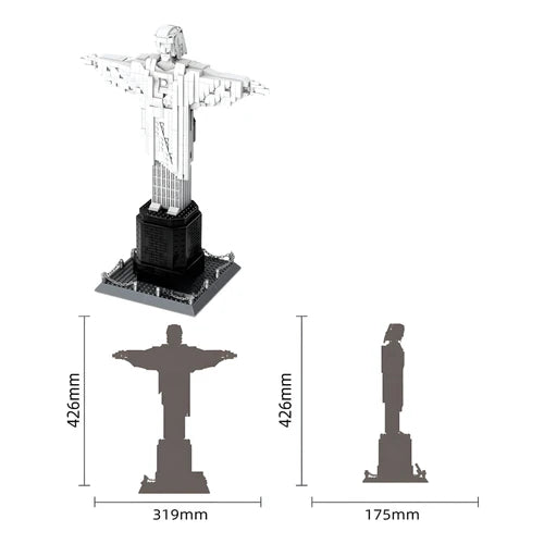 Christ the Redeemer | 974pcs - WorldsBricks