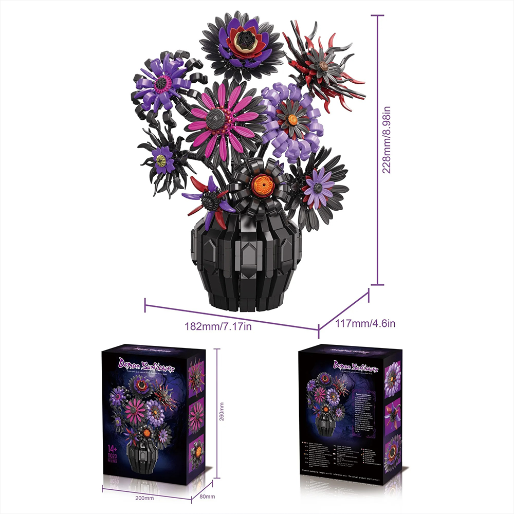 Demon Sunflower  | 1183pcs